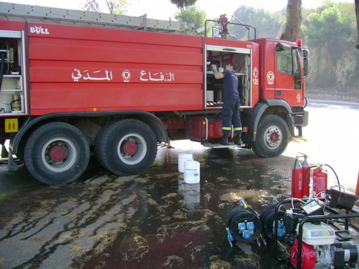 Lebanese civil defence Iveco