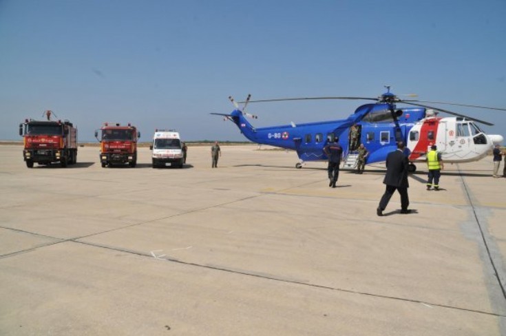Lebanese civil defence line up