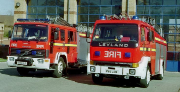 Bucks Fire and Rescue Leyland and Volvo 
