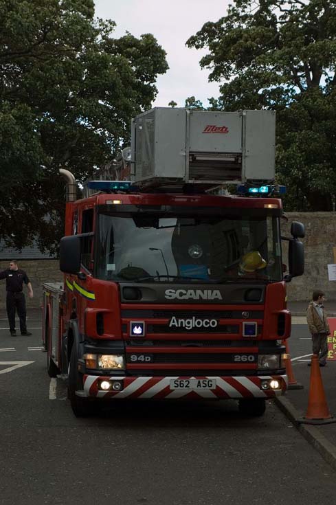 Crewe Toll's Scania 94D Turntable Ladder