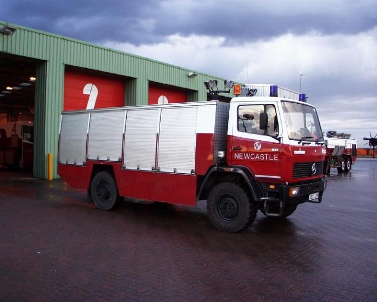 Rescue one Newcastle airport 