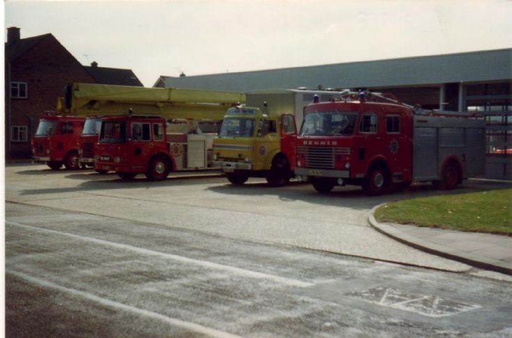Worthing Fire station 1978