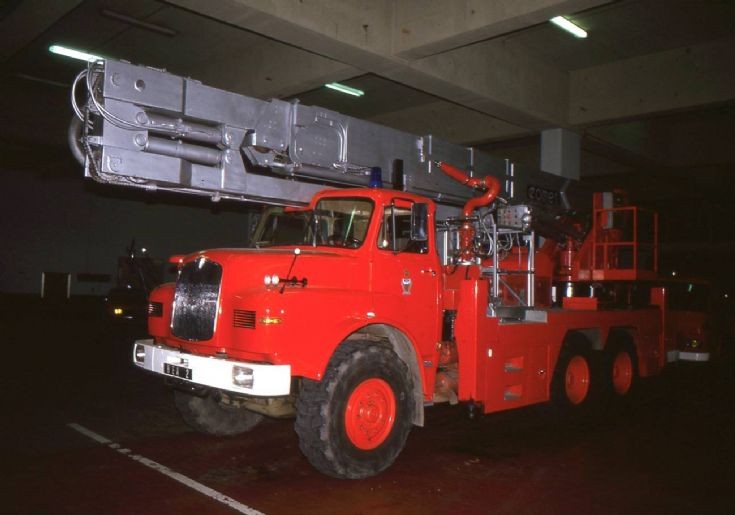 Paris Fire Brigade Saviem Skylift