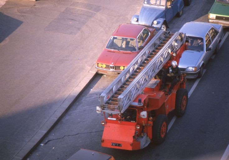 Paris Fire Brigade Ladder
