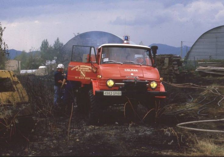 Sapeur Pompiers Colmar 68 - France Unimog