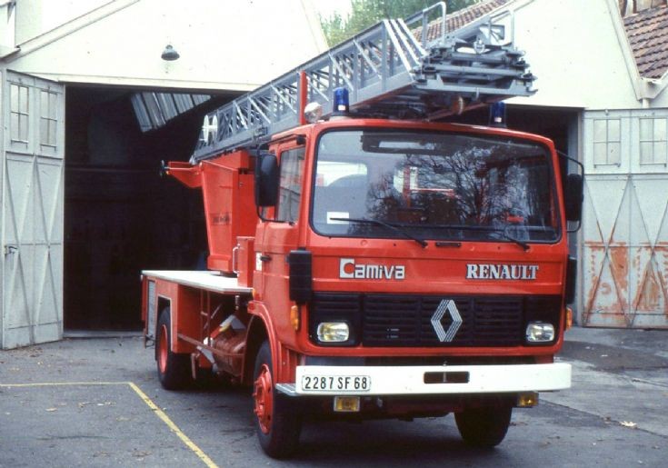 Sapeur Pompiers Colmar 68 Renault Camiva