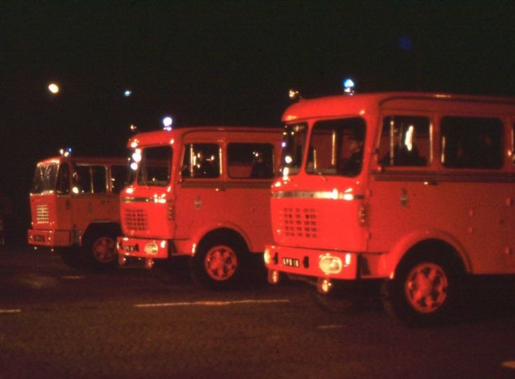 Paris Fire Brigade Hoselayer and Heavy pump