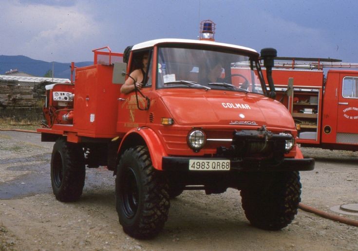 Sapeur Pompiers Colmar 68 Unimog Camiva