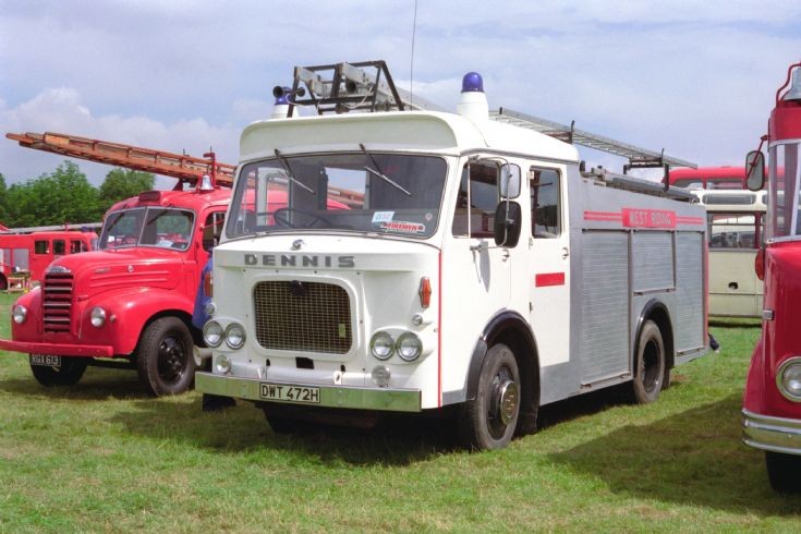 DWT472H West Riding Dennis at Teesside 1984/5.