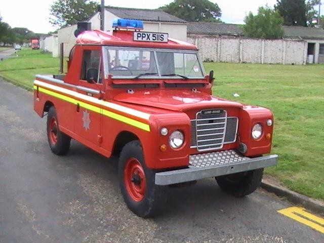 Soperly Fire Station Open Day Land Rover PPX 511S