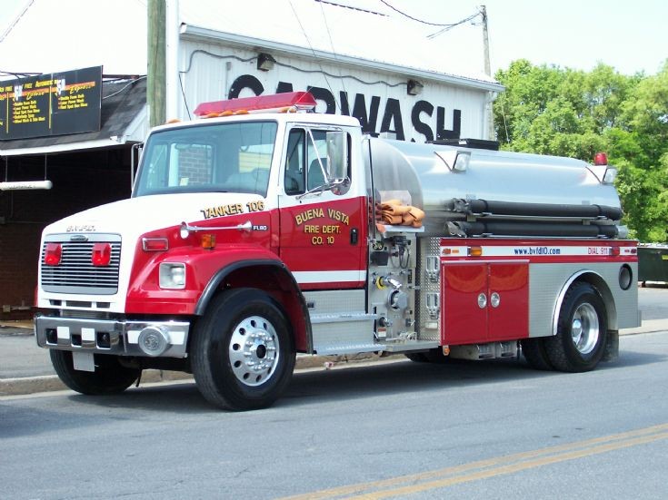 Fire Engines Photos Buena Vista (Va) FD Tanker 106