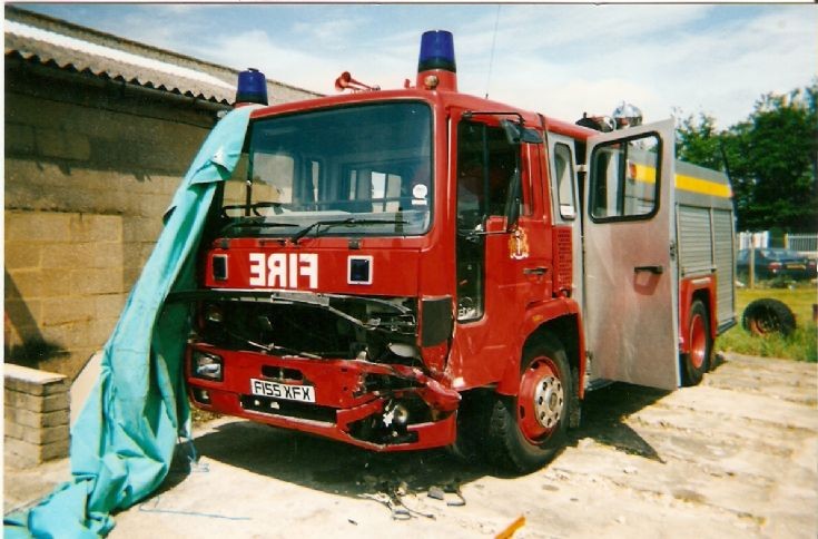 Dorset  Fire & Rescue Service Volvo RTA