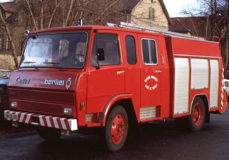 Sapeur Pompiers Colmar - France, Camiva Berliet