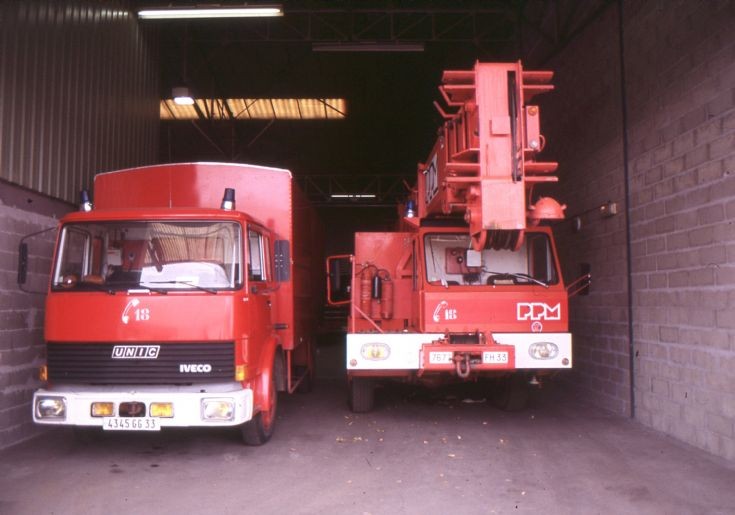 Sapeur Pompiers Bordeaux 33 Crane and Rescue truck