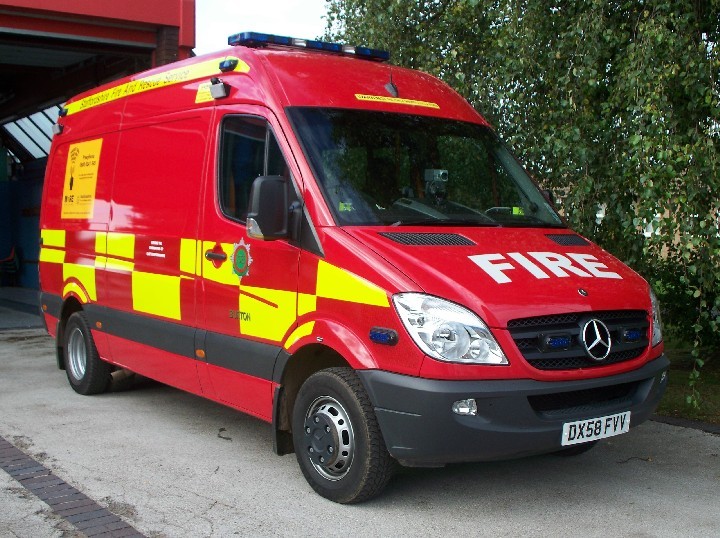 TRV: Burton-upon-Trent Fire Station, Staffordshire