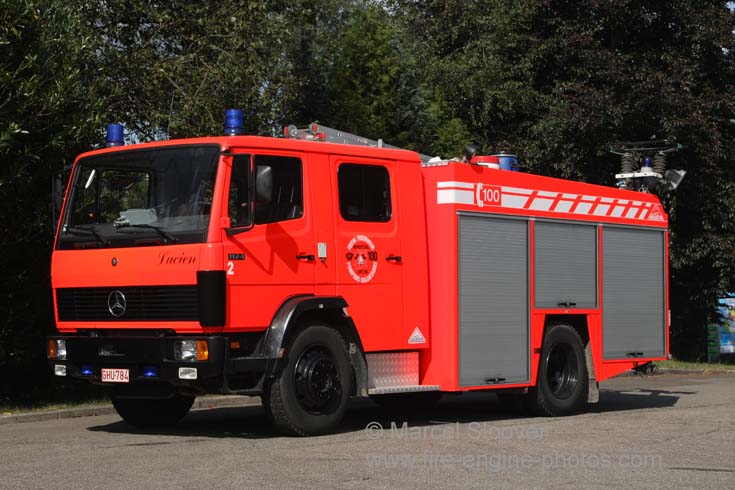 Feuerwehr Lontzen Mercedes Vanassche pump