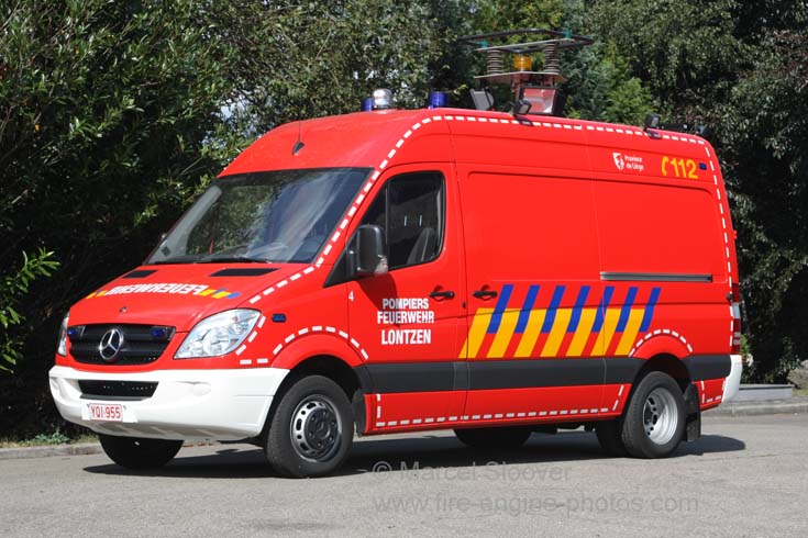 Feuerwehr Lontzen Mercedes Somati Rescue unit
