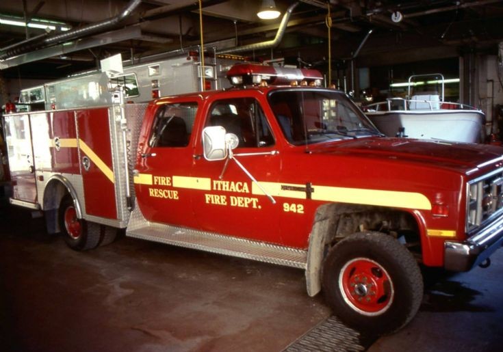 Ithaca FD NY Rescue truck