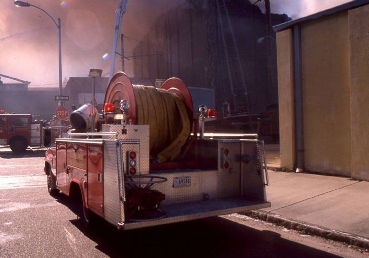 New Orleans FD 1989 Chevrolet Hose tender back