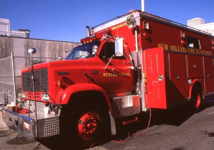 New Orleans USA Rescue squad
