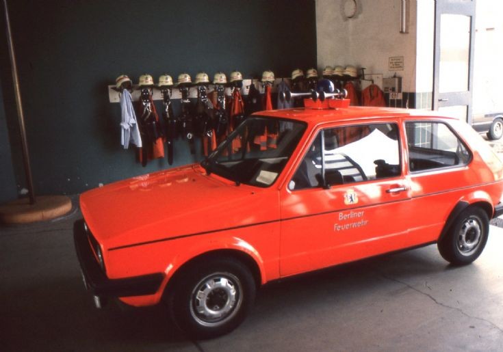 Fire department Berlin - Germany VW Golf