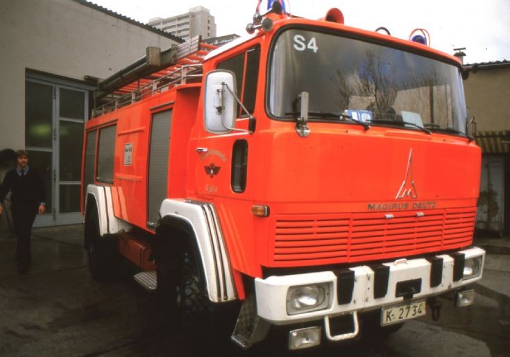 Fire Engines Photos Fire department Cologne Germany Magirus Deutz