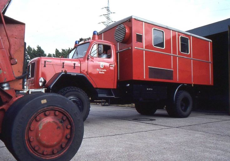 Fire department Berlin - Germany Command truck