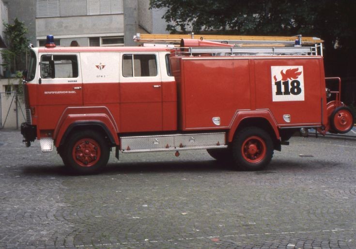 Fire department Basel - Switzerland - Pumper
