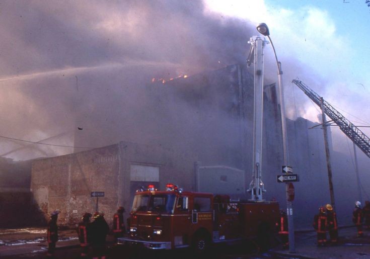 New Orleans Fire Department action 1989