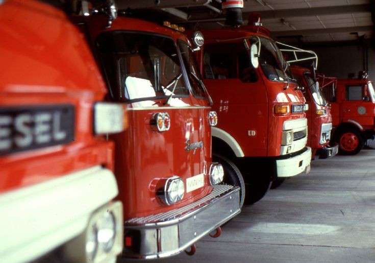 Bangkok fire & rescue department - Line up