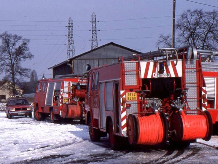 Sapeurs Pompiers Colmar 68 - Pumpers Berliet