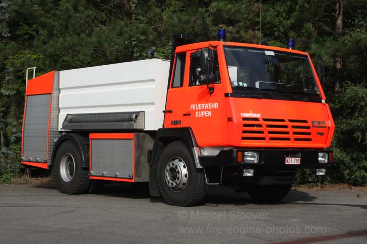 Steyr Rosenbauer Feuerwehr Eupen