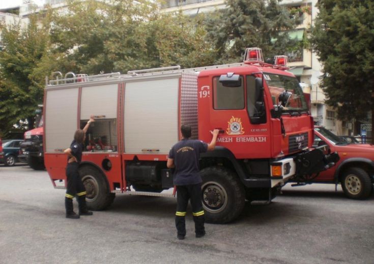 MAN LE 10.180 pumper in  station