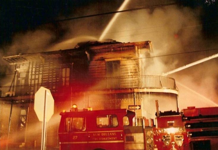 NOFD in action in the French Quarter in 1989