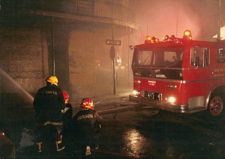 New Orleans Fire Department Action 1989