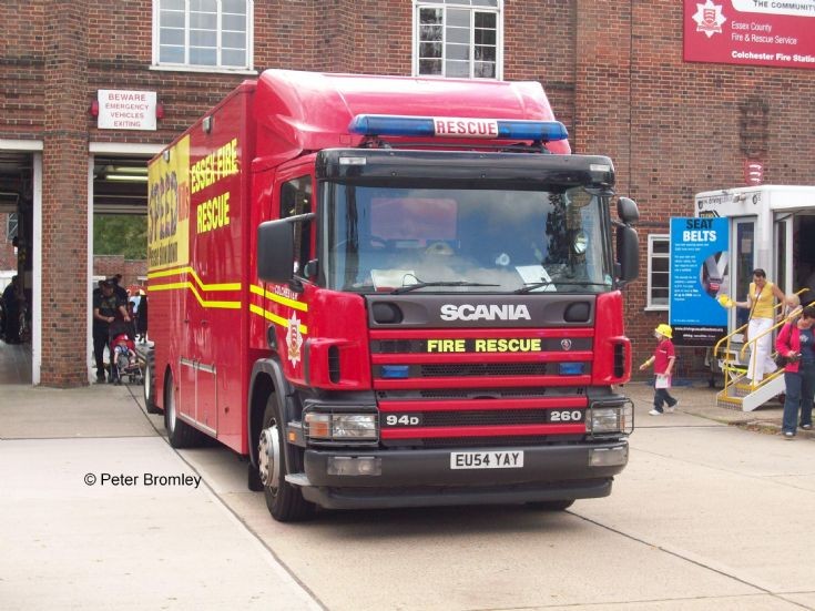 Fire Engines Photos Essex County FRS Colchester Rescue Tender