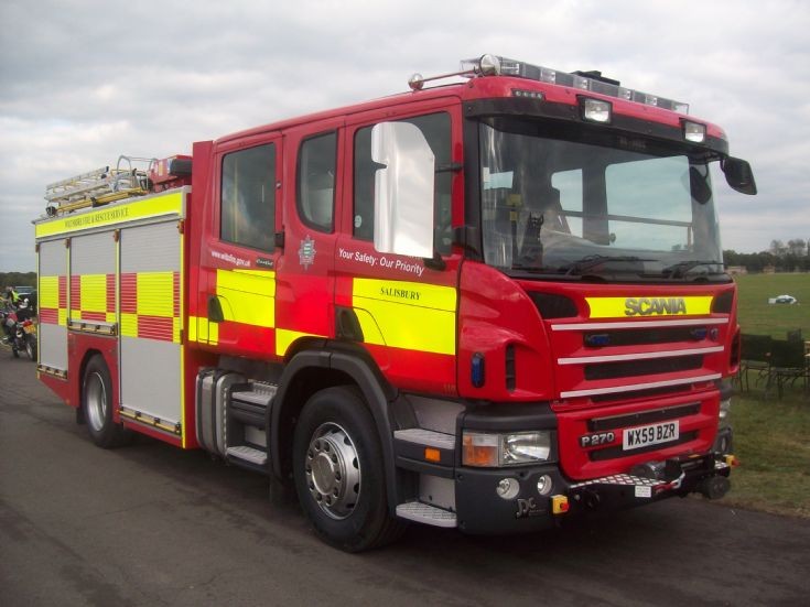 Wiltshire Fire brigade Scania