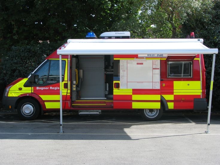 West Sussex Incident Command Unit