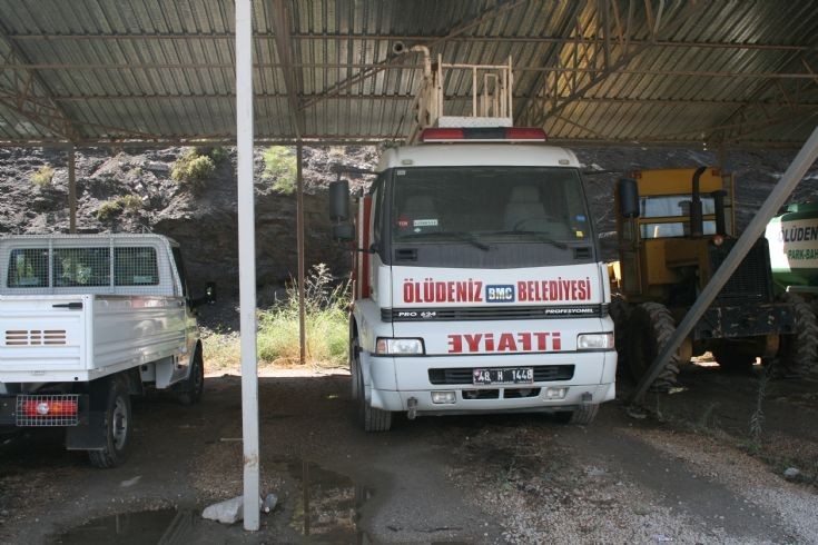 Turkish fire engine BMC Pump aerial appliance