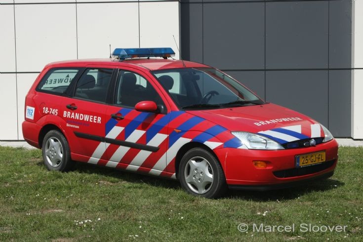 Ford Focus Brandweer Binnenmaas