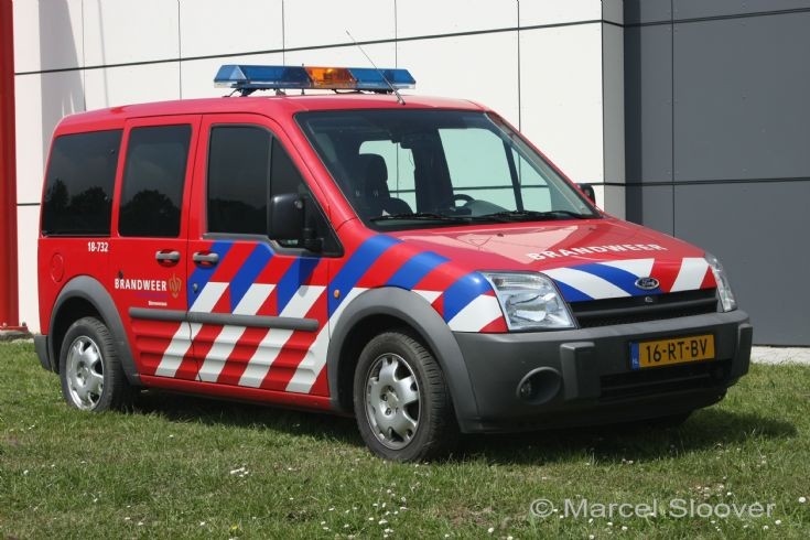 Brandweer Binnenmaas Ford Transit Connect 