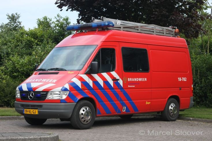 Brandweer 's Gravendeel Mercedes Sprinter Ziegler