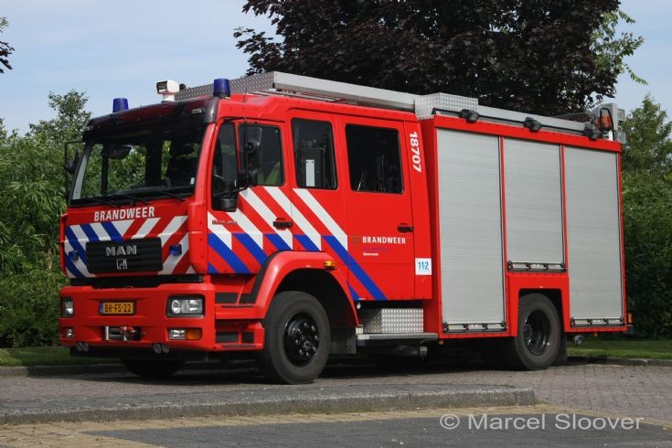 Brandweer 's Gravendeel MAN HDS Godiva