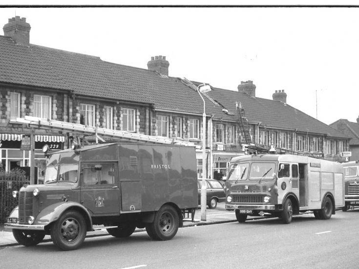 Bristol Fire brigade Salvage tender