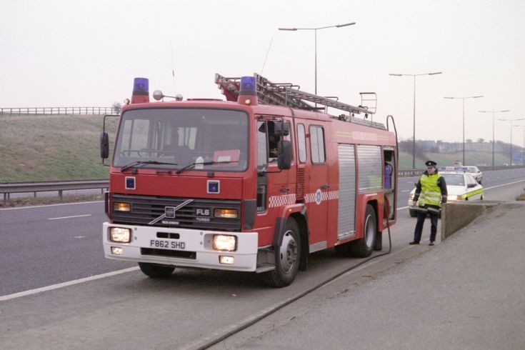 Volvo FL6 from Morley. West Yorkshire 1993.
