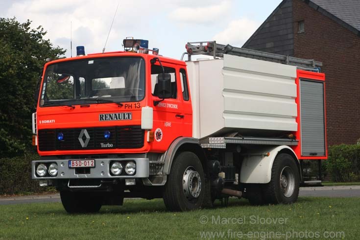 Pompier Herve Battice Renault watercarrier