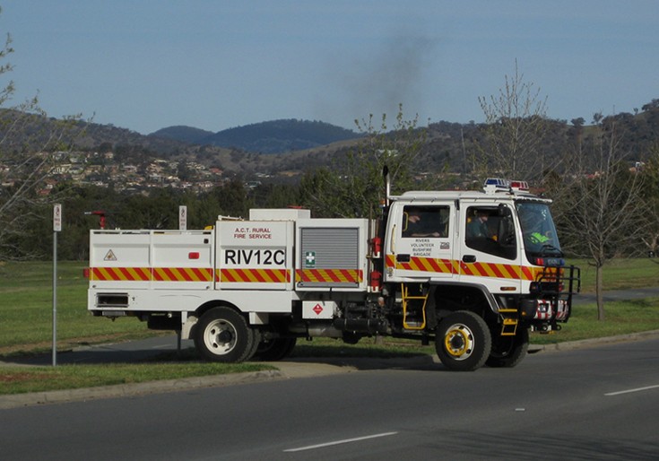 Isuzu FTS750, ACTRFS CAFS, Canberra Australia