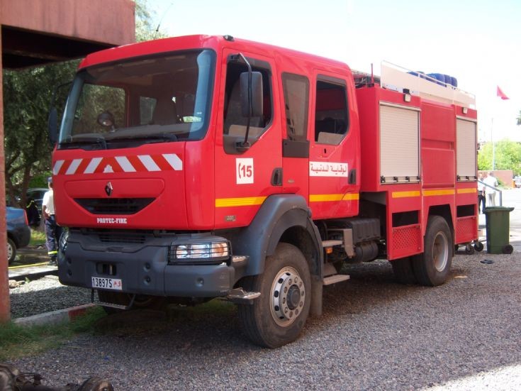 Morocco - Marrakesh Renault Midliner pump