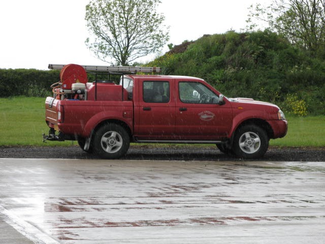 Fire Pickup - East Midlands Helicopters, UK