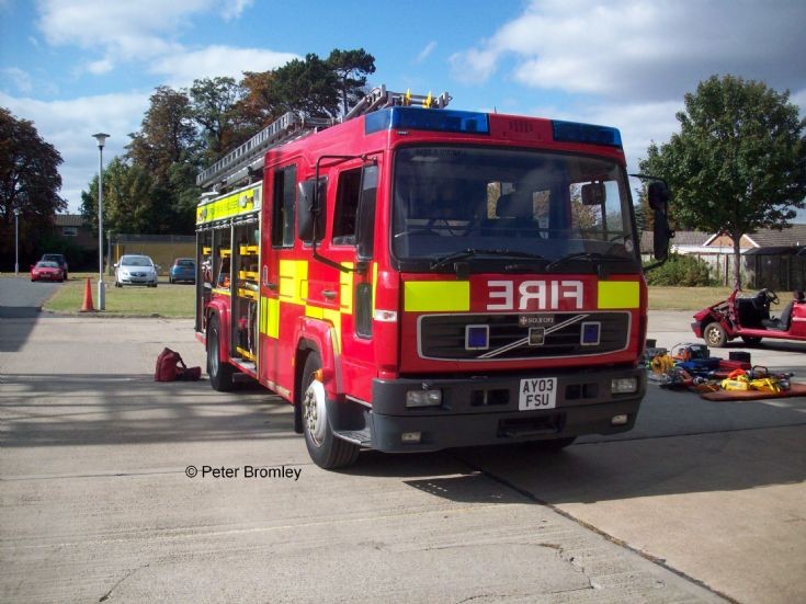 Suffolk Fire & Rescue - Training Centre Volvo